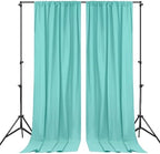 Turquoise Backdrop Curtains 20ftx10ft Mermaid Polyester Photo Drapes - Image 4