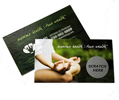 My Scratch Offs 1 in Silver Round Scratch Here Stickers, 2500 Pack - Image 4