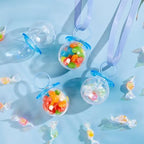 Nuenen 48 Pcs Baby Shower Favors, Mini Pacifier Candy Bottles 3.15", Blue - Image 6