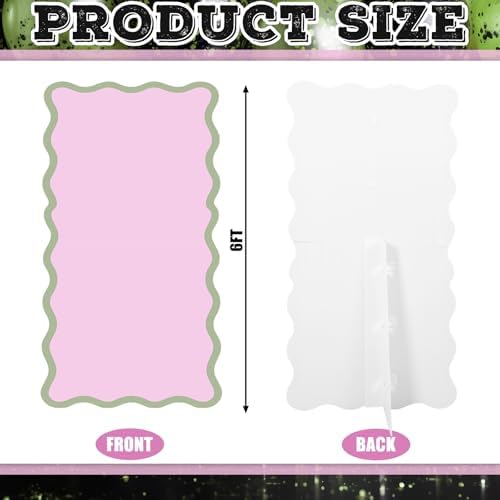 Leinuosen 6ft A Tini Bit Older Birthday Decorations Pink Martini Party Backdrop Birthday Party Background Decor for Women Bar Wedding Bachelorette Bridal Shower Supplies - Image 6