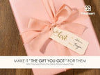 Vitalizart Pink Wrapping Paper Set 30" Pearly-Lustre Ribbons & Gift Tags - Image 4