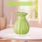 12 Pieces 3.5 Inch Glass Bud Vase Mini, Multicolor - Image 3