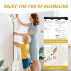 Kids Height Measurement Wall Chart, Personalized Name Wood Gift - Image 3