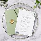 ponatia Sage Green 5x7 Wedding Invitation Envelopes Sleeves - Image 6