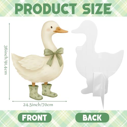 Croblissful One Silly Goose Party Decorations, Green, Goose - Image 2