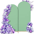 Set of 2 Wedding Arch Cover Stretchy Spandex Fabric Backdrop for Arch Stand by SUKAIKEQA