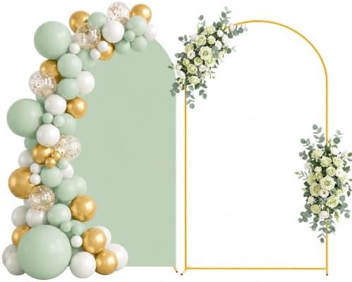 Arttown 7.2FT Arch Backdrop Stand and Green Arch Cover Set by Arttown