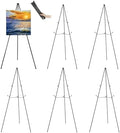 JIUYE 6Pack 63in Easel Stand for Signs,Instant Floor Display Easels by JIUYE