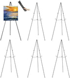 JIUYE 6Pack 63in Easel Stand for Signs,Instant Floor Display Easels by JIUYE