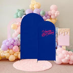 HAINARverS Set of 2 Stretchy Arch Backdrop Covers, Royal Blue, 6FT/7.2FT - Image 7