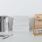 Soul & Lane - Decorative Storage Boxes with Lids, Set of 3, Ivory Lace - Image 3
