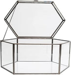 Hanna Roberts Card and Gift Holder Glass Cards Box for Weddings, Birthdays, Graduations, Baby and Bridal Showers (Black, Full Opening) - Image 4