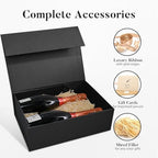 LIFELUM Black Magnetic Gift Box for Birthday Presents, 14"x8.5"x4.5" - Image 2