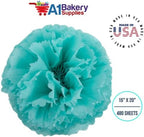 Aqua Blue Tissue Paper 15 Inch x 20 Inch - 480 Sheet Pack - Image 2