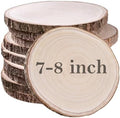 10 Pcs Natural Paulownia Wood Slices 7-8 Inches,Wood Slices for Centerpieces Table Decorations,Unfinished Rounds Wood for Crafts,Wood Slice for Rustic Wedding Decoration Projects by Unknown