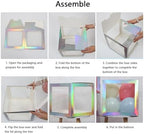 Decorative Balloon Boxes with Letters Easy Installation Blocks Box for Birthday Party Wedding Baby Shower Decorations - Image 4