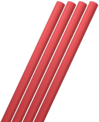 JAM Paper Gift Wrap - Matte Wrapping Paper - 100 Sq Ft Total - Matte Red - 4 Rolls/Pack by JAMPaper