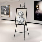Heavy Duty Large Easel Stand for Mirror Display Wedding Sign(Black 47'') - Image 7