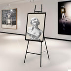 Heavy Duty Large Easel Stand for Mirror Display Wedding Sign(Black 47'') - Image 7