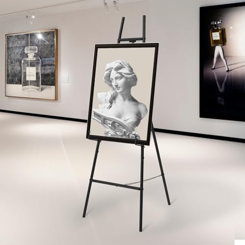 Heavy Duty Large Easel Stand for Mirror Display Wedding Sign(Black 47'') - Image 7