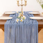 15 Pack Cheesecloth Table Runner Fall Boho Gauze Wedding Party Home Decor - Image 5