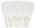 obbsie 150PCS White Faux Pampas Grass Decor, 21.6" Fluffy Vase Filler by ObbsieDirect