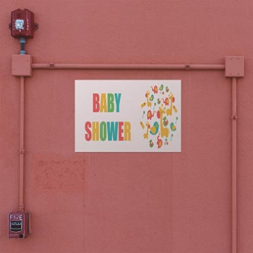 Decal Stickers Multiple Sizes Baby Shower Industrial Vinyl Safety Sign Label Lifestyle 36x24Inches - Image 3