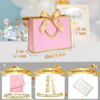 DOYIDE 50 Pcs Thank You Gift Bags with Tissue Paper & Handles, 9x7x3.1inch - Image 4
