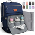 Pillani Baby Diaper Bag Backpack - Baby Bag for Girls & Boys, Large Waterproof Diaper Backpack - Baby Shower Gifts for Boys & Registry Must Haves - Travel Diaper Bags with Changing Pad - Newborn Stuff by Pillani