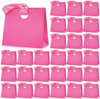 Feifeiya 30 Pcs Small Hot Pink Gift Bags with Ribbon Handle by Feifeiya