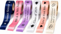 Personalized Wedding Ribbon - Customized with Your Name Dates or Text for Favors & Gifts Wrap or Invitations (10 Yards 5/8) by AmysBubbling
