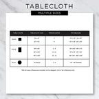 DII Buffalo Check Collection, Classic Farmhouse Tablecloth, Tablecloth, 60x120, Black & White - Image 5