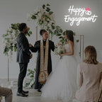 Happy Engagement Neon Sign Dimmable Engagement Party Led Neon Signs - Image 5