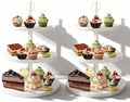Cupcake Stand,3Tier Round Rustic Cupcake Stand Holds 50Cupcakes by Unknown