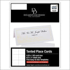 Scribble Vintage Swirl Printable Place Cards, Ivory, Set of 150 (25 Sheets) - Image 6