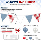 Lofaris Shes Ready to Pop Baby Shower Balloon Garland Banner Kit - Image 6