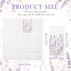 Lavender Linen Feel Pocket Napkins for Wedding Decor Cocktail Party - Image 5