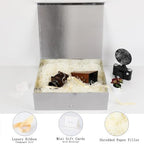 BoxSkivra Silver Extra Large Gift Box 19x16x6 Inch Jumbo Box, 3 Pack - Image 2