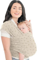 KeaBabies Baby Wrap Carrier, All in 1 Original Baby Carrier (Leafy) by KeaBabies