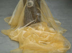75 Yard Organza Fabric 44" Wide for Wedding Event Décor - Gold - Image 3