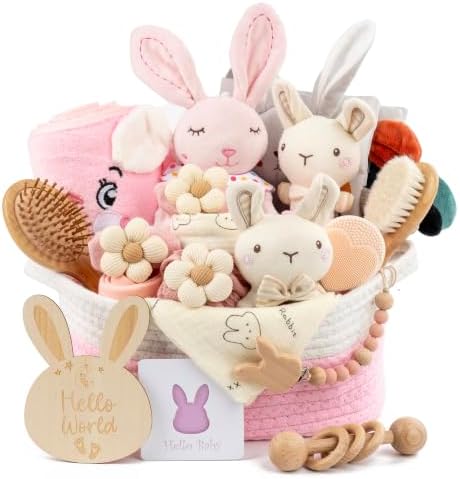 Baby Gift Basket-Newborn Baby Gift Set for Boy & Girl (Type - Bunny) by Unknown