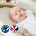 Baby Changing Basket Includes Diaper Caddy - Soft & Waterproof Dual-Cover, Portable, Changing Pad for Dresser & Changing Table, Gift for Baby Shower, Organic Cotton Rope - Image 6