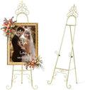 Miory Gold Easel Stand for Wedding Sign - 59" H x 22" L x 20" W by Miory