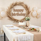 COLOSUS 60PCS White Plastic Plates, Beaded Plastic Plates for Wedding. - Image 2