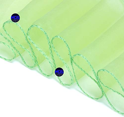 Pack of 100 Organza Chair Sashes for Wedding & Event Décor – Apple Green - Image 4