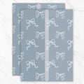 Vellum Jackets for 5x7 Invitations Bow Pattern Invitation Sleeves 100PCS by MIIOO