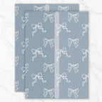Vellum Jackets for 5x7 Invitations Bow Pattern Invitation Sleeves 100PCS by MIIOO
