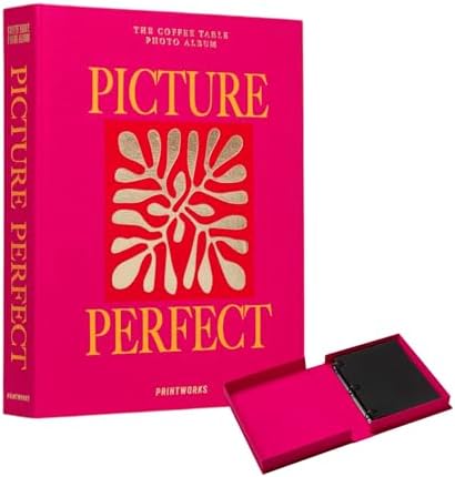 Printworks Picture Perfect Photo Album, Cerise Pink - Expandable 30 Pages by Printworks