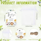 Pickmesh 50 Sets Safari Baby Shower Favors for Guests - Image 3