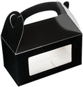 Restaurantware Black Paper Gable Box Take Out Container, 100 Pack by Restaurantware